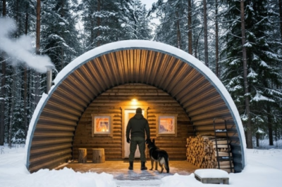 They laughed at the retired Navy SEAL living in a rusty Quonset hut with his old war dog. Then a deadly Wyoming blizzard turned their cabins into ice boxes—and his “crazy” shelter stayed 55° warmer. Want to know how he did it?