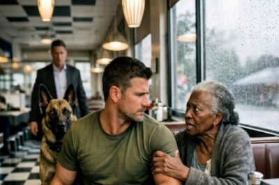 “Please pretend to be my grandson.” Four words from a stranger in a diner. One retired SEAL. One Belgian Malinois. One night that changed everything.