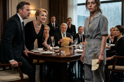They spent 25 years pretending she didn’t exist. At the billionaire’s funeral, they laughed at the waitress with torn shoes. Then the lawyer read the will. And the entire room went silent. Turns out, the girl they ignored was the only heir.