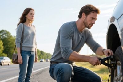 A Billionaire Stops to Fix a Single Mom’s Car —Only to Discover She’s the First Love He Never For