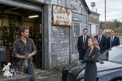They laughed at his repair shop. Called it “small.” Turns out, the quiet man inside held seven patents—and just bought their old factory. Some people don’t react. They just rebuild. Quietly. Completely. And then? They change the whole game.