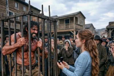 She walked past armed men, a cage, and a town too scared to breathe. Not to run. To propose. One question changed everything—her land, his life, their future. Sometimes the wildest risk brings the bravest love.