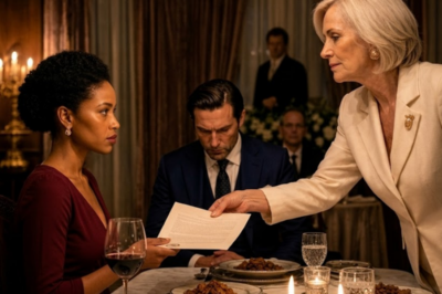 She signed the prenup without a fight. They thought they’d won. But while they were busy protecting their legacy, she quietly bought the debt underneath it. The estate? Hers. The punchline? They handed her the pen.
