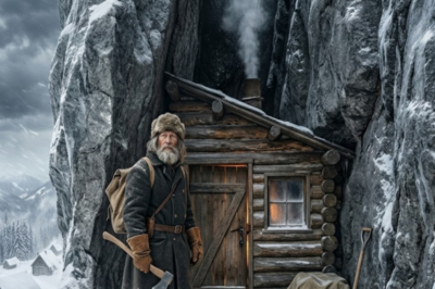 Most homesteaders burned furniture to survive Montana’s winter. One man tucked his cabin into a stone crevice so narrow only the door faced out. He used 60% less wood and stayed warm while blizzards raged.