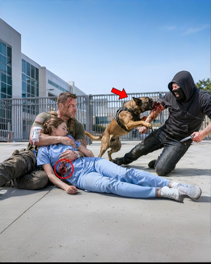 Nurse Stabbed 5 Times Protecting a Veteran’s K9 — 24 Hours Later, 200 Navy SEALs Arrived