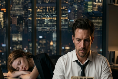 She fell asleep at her desk. He stayed until sunrise, watching over her without saying a word. No grand gestures. Just a jacket, a note, and a quiet “You don’t have to do everything alone.”. Sometimes being seen is the most powerful thing in the world.
