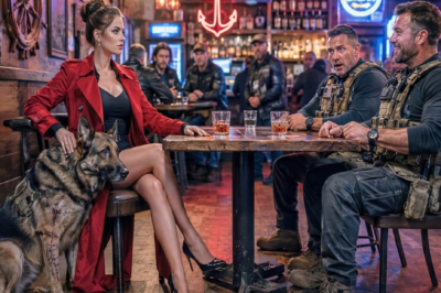 Wrong Bar, Princess,_ Two Navy SEALs Laughed—Then Their K9 Heard My Voice And Whined At My Feet