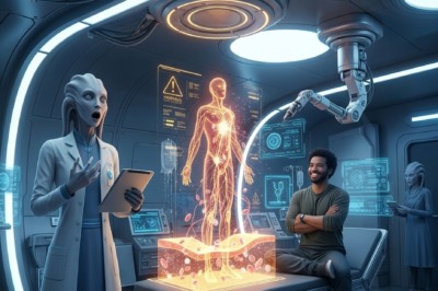 The Alien Doctor Went Silent When Humans Explained Their Immune System