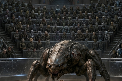 Alien Professor Asked Who Can Fight My Beast? Only One Human Girl Raised Her Hand