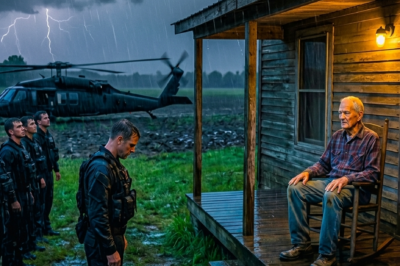 Old Farmer Heard His Call Sign On the Radio — 10 Minutes Later, 10 SEALs Knocked On His Door