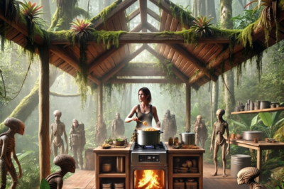 The Aliens Were Starving… Then a Human Cooked Something That Changed Everything
