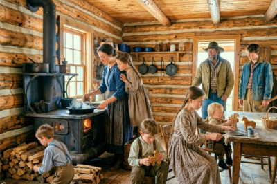 A Cowboy With Seven Children Asked for a Wife Who Could Cook — What She Brought Was Worth More