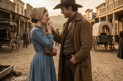 She spent years hiding the scar that twisted her smile, certain no one could ever truly love her. Then a quiet cowboy lifted her chin, looked straight at the part she feared most… and smiled back like it was the most beautiful thing he’d ever seen.