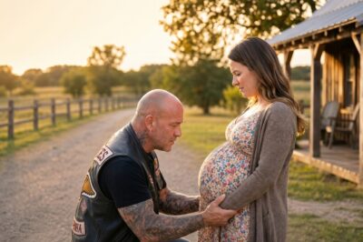 “My parents kicked me out at 18, pregnant and alone. Then a biker with a scarred face and a serpent patch stood up in a diner when three men wouldn’t leave me alone. He gave me a room. Then a home. Then he held my daughter and called her Grace. Turns out the ‘criminal’ had the biggest heart I’ve ever known. Some families find you in the rain. “