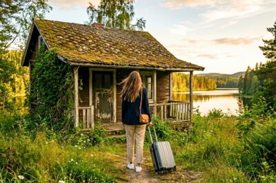 “Bought a $20 cabin with a mossy roof and a sagging porch. Under the hearthstone? A hidden notebook—40 years of lake secrets. Some inheritances aren’t about money. They’re about paying attention. “