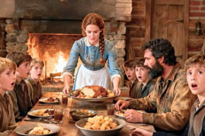 She arrived as a mail-order bride to a stranger with 6 sons. One meal changed everything. Not because she cooked perfectly—but because she finally made them sit down together. Sometimes survival isn’t about standing alone. It’s about choosing to stay.