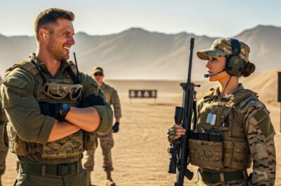 He mocked her rank. Called her a “pretty face with a rifle.” Three seconds later, a real weapon was pointed at his chest. And the woman he dismissed? She put a bullet through a 2-inch gap from 1,420 yards away. He lived. His ego didn’t. Turns out respect is earned under pressure.