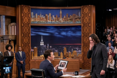 Jimmy Fallon showed a harmless throwback photo. Keanu Reeves saw it, went rigid, and walked off stage. Turns out, the picture wasn’t harmless. It was a memory he’d carried alone for 25 years — of a girl the world forgot. Until that night.