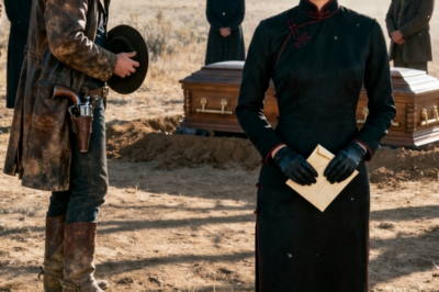 He came back for his mother’s funeral—10 years too late. Found a stranger in a pink dress keeping her house alive. She handed him tea instead of judgment. He put down his guns. Now the only thing he draws is water from the well. Some homecomings bury you. This one saved him.