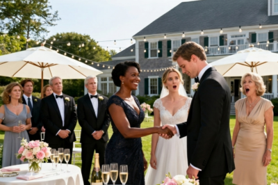Everyone Avoided Black Woman at the Wedding — Until the Groom Said Her Name and Everything Changed