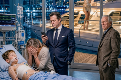 He denied his dying son’s $250K surgery — then bought his mistress a $3.2M yacht. But the hospital had a new owner. A grieving dad who lost his own child to a denied claim. What happened next? The richest kind of karma.