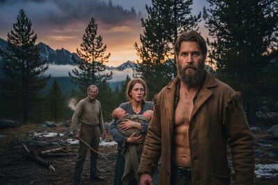 “He had every reason to walk away. Instead, he carried my babies in a wooden crate and taught me that silence isn’t cruelty — sometimes it’s the safest place you’ll ever know. The man who saved me wasn’t my father. He was a stranger from the high ridges.”