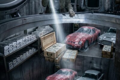 “They laughed when I inherited a toxic rubble pile. My cousin offered me $5,000 for it—out of ‘generosity.’ Then I found the titanium hatch buried beneath the ash. Inside? A secret bunker. Vintage Ferraris. Millions in rare metals. And the patent to my cousin’s entire company. *The rubble was camouflage. The real inheritance was underground.*”