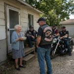 Elderly Widow Fed 30 Stranded Bikers — Next Morning 800 Hells Angels Rebuilt Her Entire House