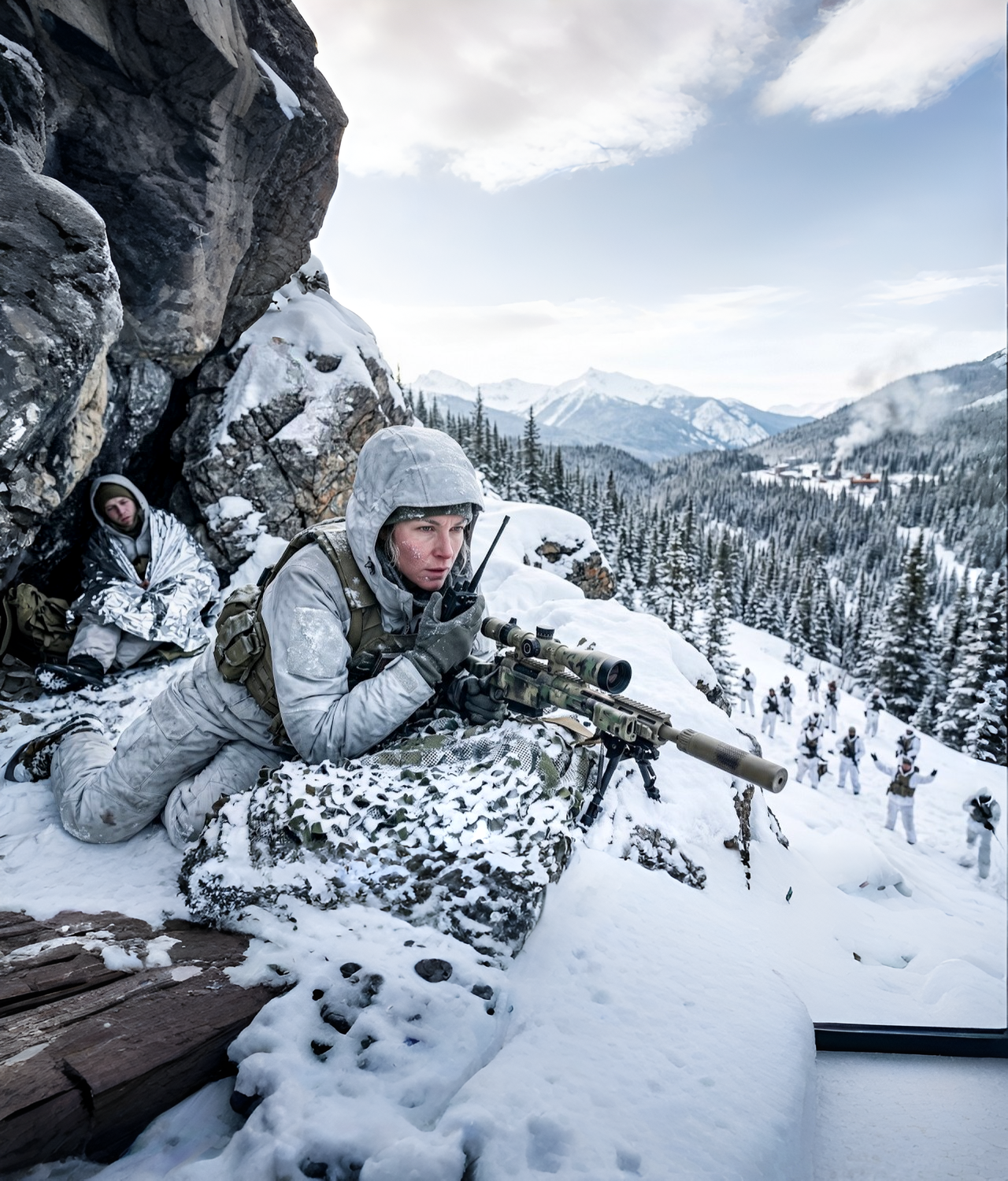'Last Warning—I’m Recon Trained' — The Female Sniper Cleared 14 Targets Alone