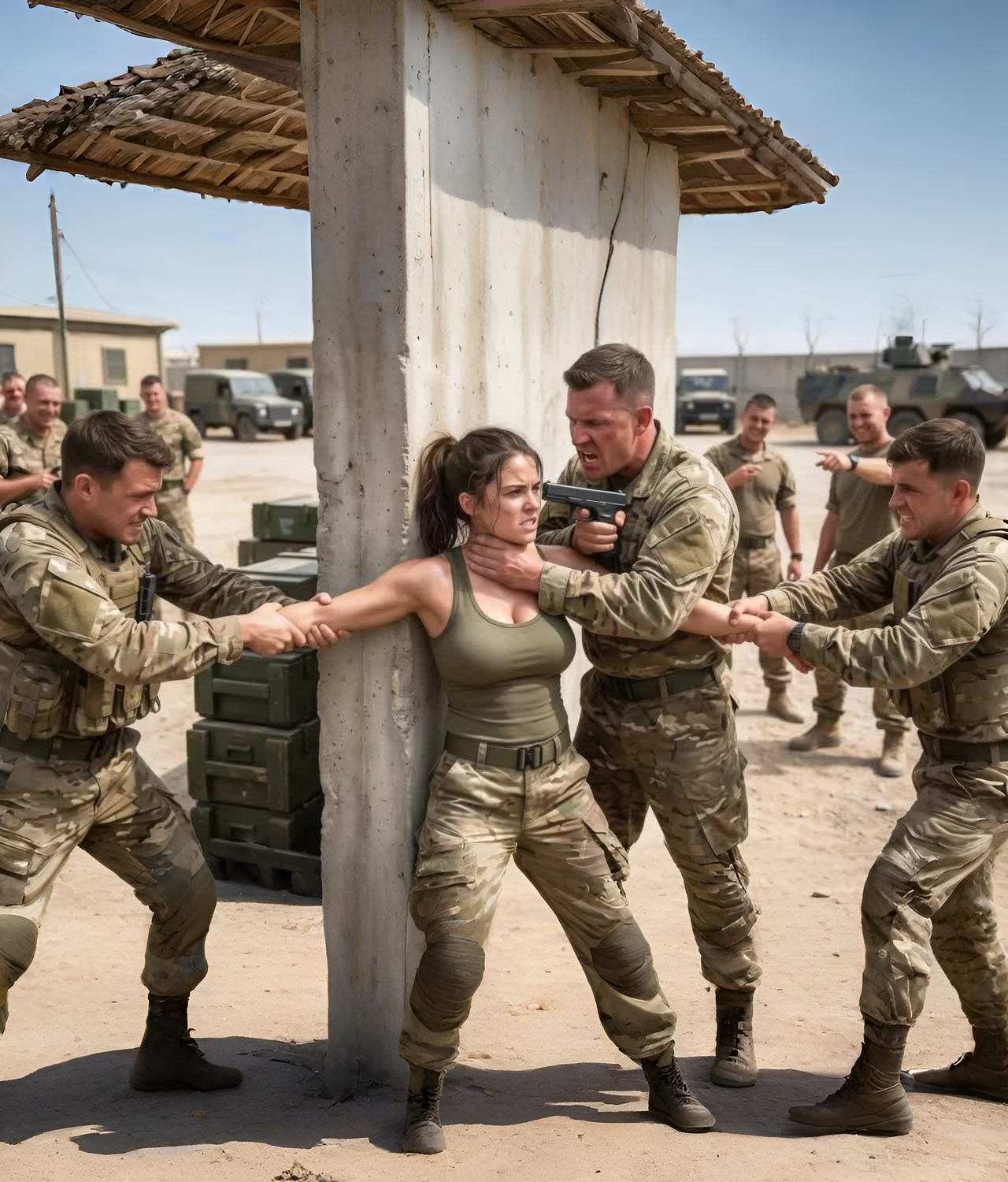 'Last Warning!' She Said—They Jumped Her Anyway And Met A Navy SEAL Combat Master
