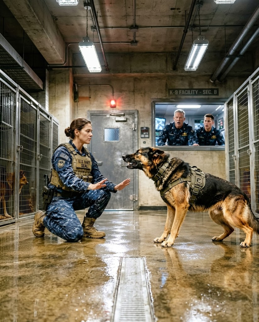They Locked Her In With The K9s – Then They Realized Why She’s A Navy SEAL Legend!