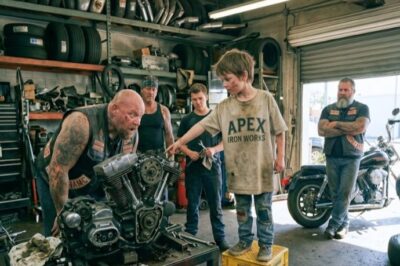 Mechanics Gave Up on a 40-Year-Old Hells Angels Bike — A 8 year old Poor Boy Said, I’ll Fix It.