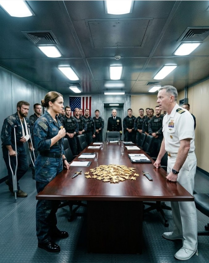 Captain Demoted Her for -Insubordination- He Choked When Entire SEAL Team 6 Handed in Their Badges