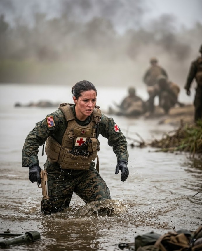280 Marines Trapped by a River — Then a Female Medic Crossed Enemy Lines to Save Them
