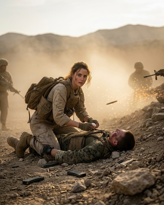 She Protected a Marine Under Fire — Days Later, a 4-Star General Found Her