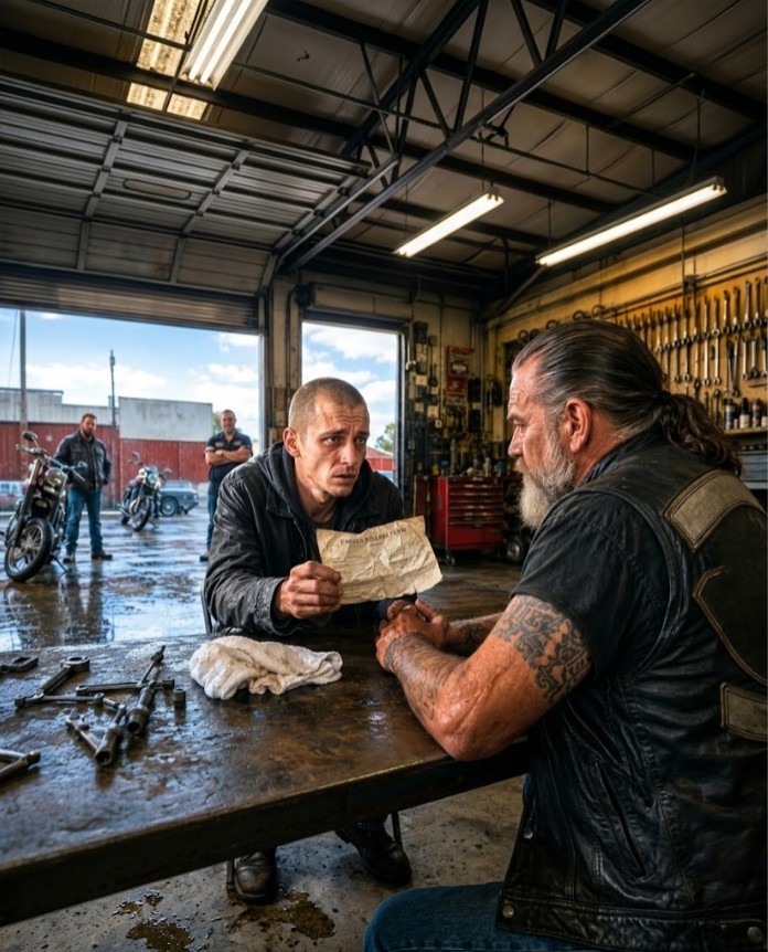 A Former Prisoner Asked for Work at a Hells Angels Garage — A Biker Gave Him One More Monday