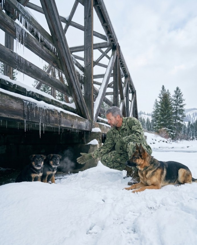 A Navy SEAL Found Two Starving German Shepherds — What He Discovered Changed Everything Forever