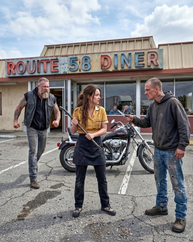 THUG SLICES WAITRESS!  You Won't Believe What This 6'4 Hells Angel Did Next!