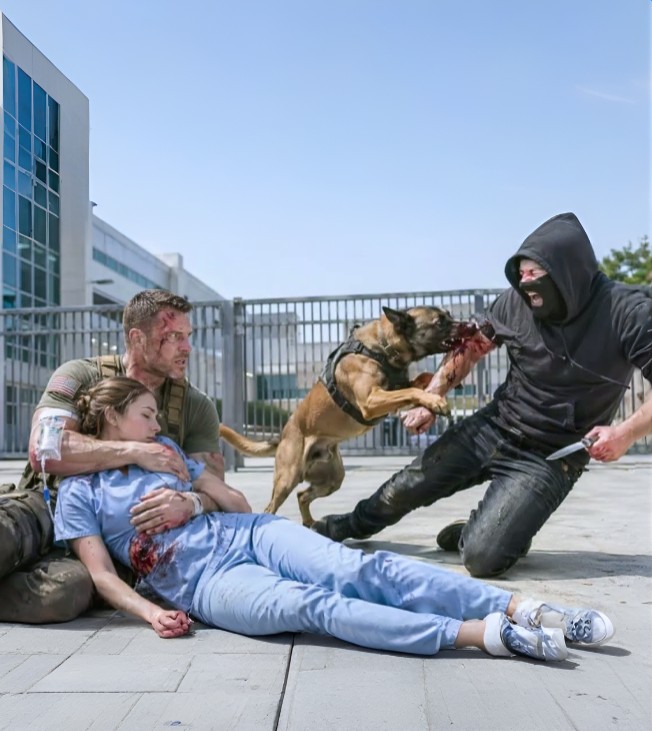 'Nurse Stabbed 5 Times Protecting a Veteran’s K9 — 24 Hours Later, 200 Navy SEALs Arrived'