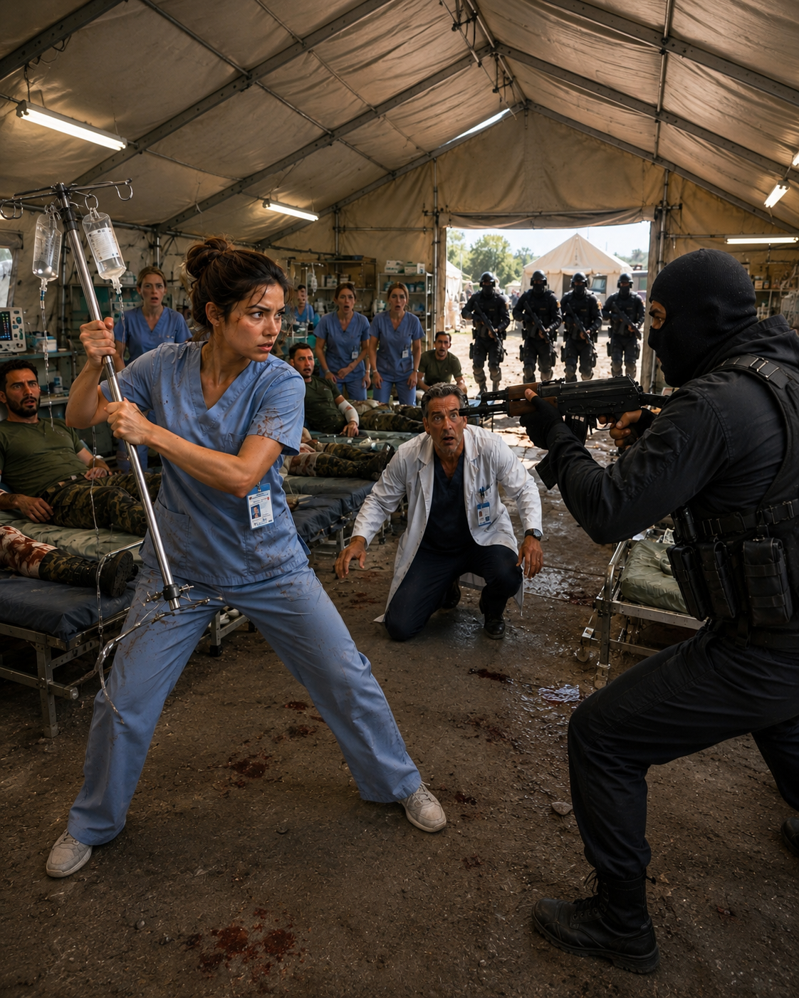 Nobody Knew the Night Nurse Was a Sniper — Until Armed Insurgents Broke Into the Field Hospital