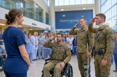 She was just the quiet ER nurse. Unremarkable hands. Flat voice. No one asked questions. Then three soldiers walked into the waiting room at 3 AM — and she recognized their posture before she saw their faces.