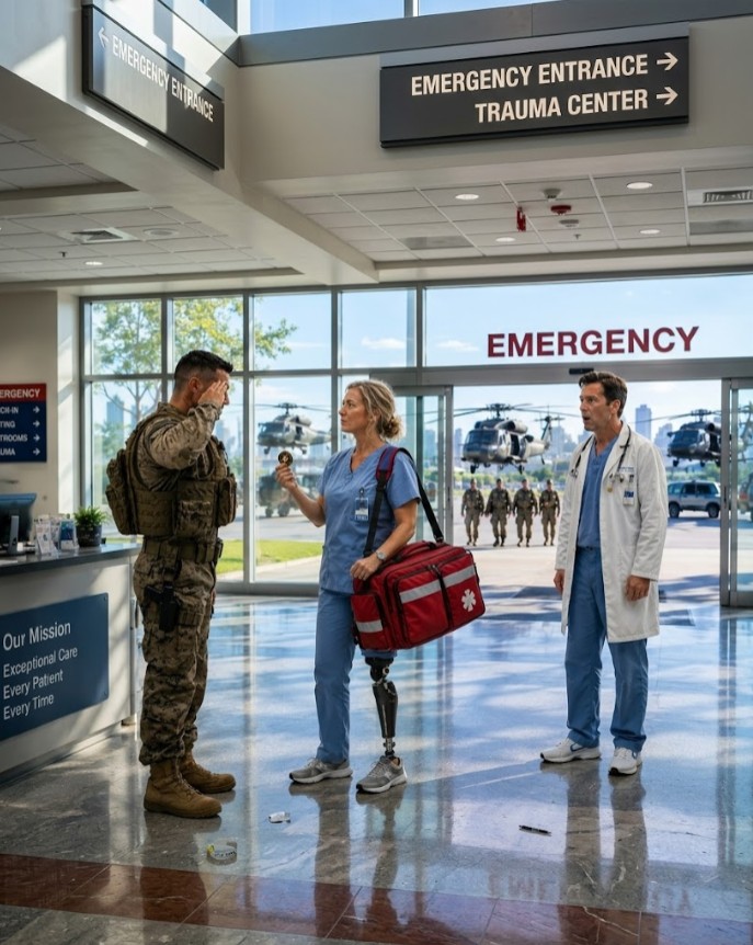 They Told The Limping Nurse To Stay Back—Until 4 Marine Helicopters Landed Demanding 'Angel Six'
