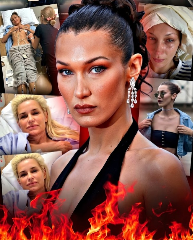 BELLA HADID IS SICK WITH MUNCHAUSEN: DRUG ABUSE, TOXIC MOTHER, AND THE LYME DISEASE LIES (PROOF)