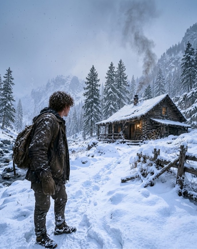 Homeless at 18, He Found a Forgotten Cabin in the Snow — What He Did Next Saved His Life