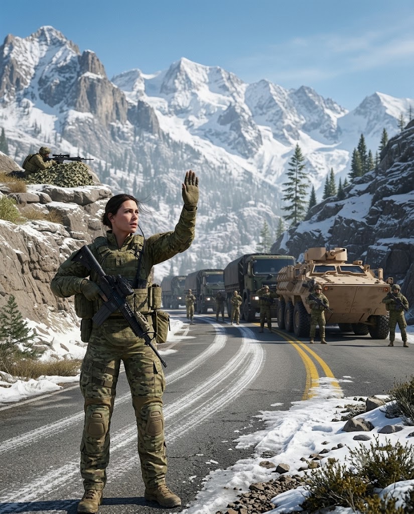 She Heard One Tiny Click — And Stopped a Convoy From Driving Into a Deadly Ambush