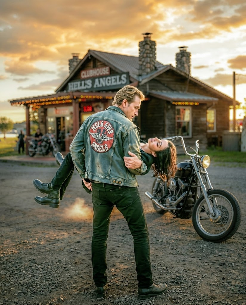 She Collapsed Outside the Biker Bar — What the Hell’s Angels Did Next Melted Hearts.