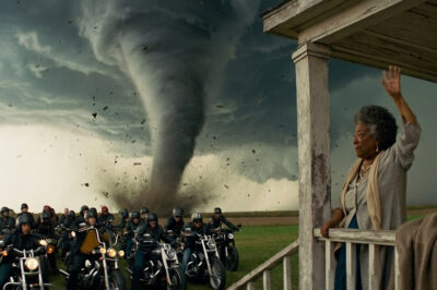She hid 25 Hells Angels from a tornado. Days later, 1,800 bikers returned to change her life