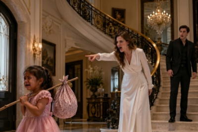 She held out a tiny gold button. He fired his fiancée instead. One scream. One marble floor. One toddler who didn’t cry. Then the billionaire got down on his knees. What he whispered to the maid changed three lives forever.