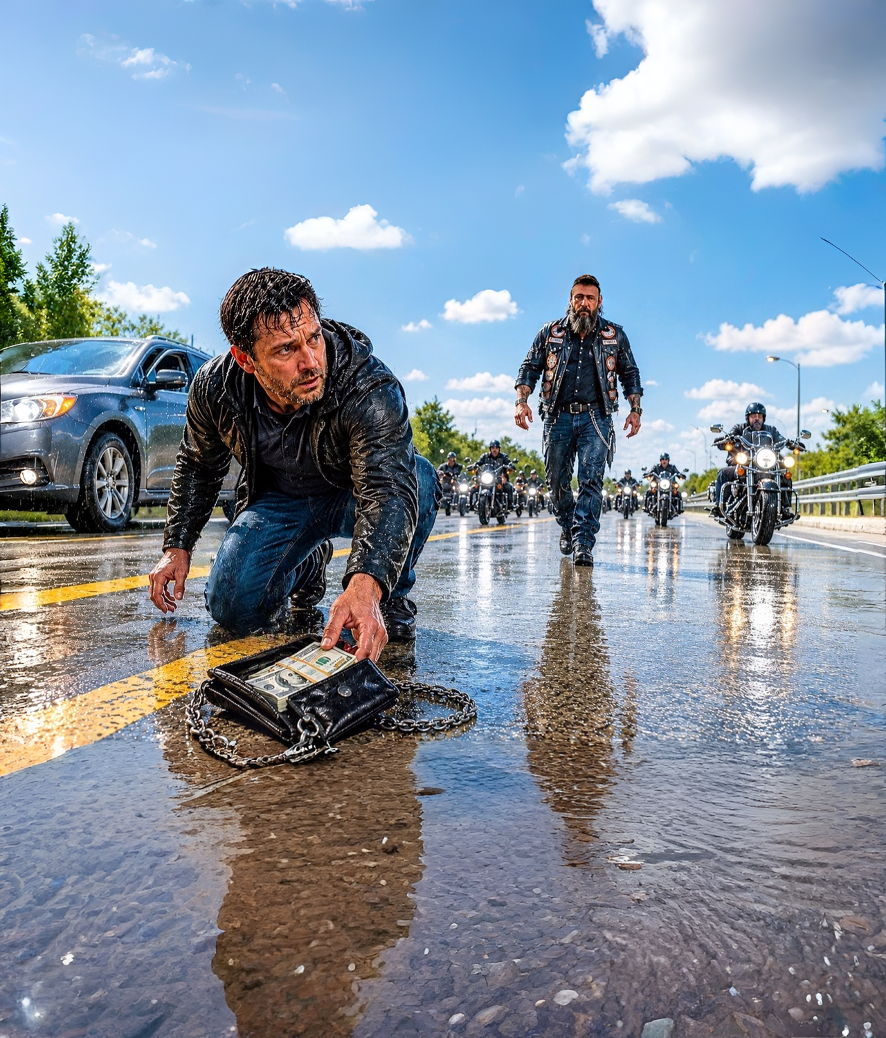 He Found a Hells Angel's Wallet on the Road — What They Did When He Returned It Is Insane