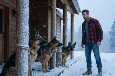 Three Abandoned K9s Left to Freeze at a Cabin — What This Marine Veteran Did Next Shocked Everyone